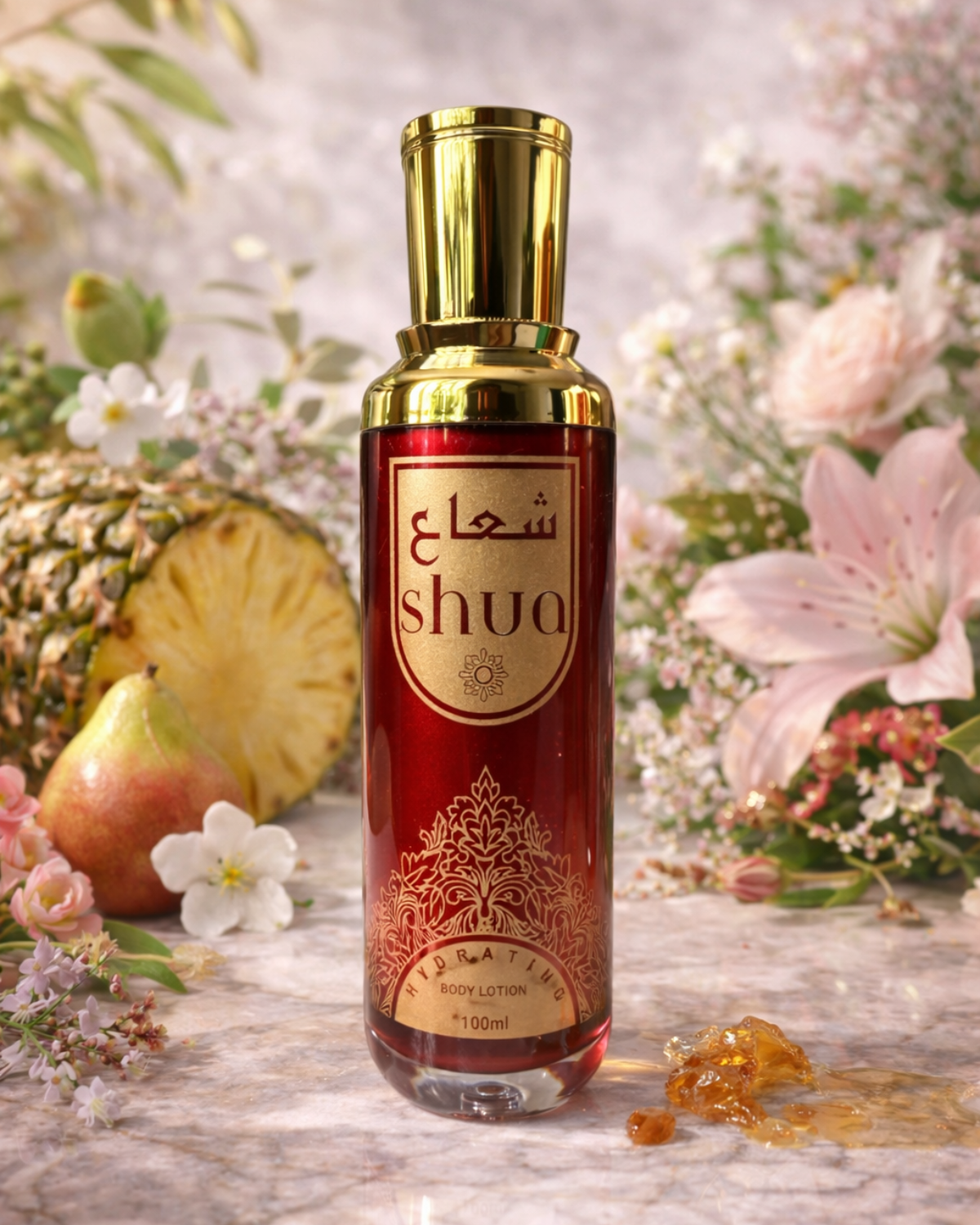 SHUA Hydrating Body Lotion – Pear, Pineapple & Musk | Fruity