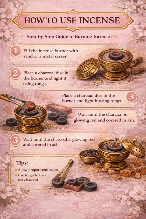 Mabsoos Ruhee Incense – Oriental Gourmand Blend with Vanilla, Oud & Musk