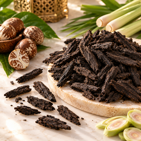 Manjar Arabian Incense Oud – Betelnut, Oud & Lemongrass | Premium UAE Refreshing Bukhoor
