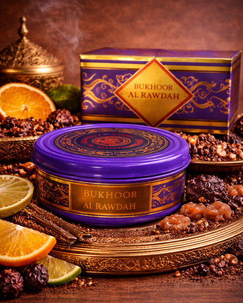 Al Rawdah Arabian Bukhoor – Oud, Fruity, Leather & Vanilla Incense | Premium UAE Bukhoor