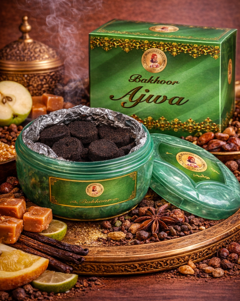 Bukhoor Ajwa - Caramel, Apple | Arabian Incense Premium UAE