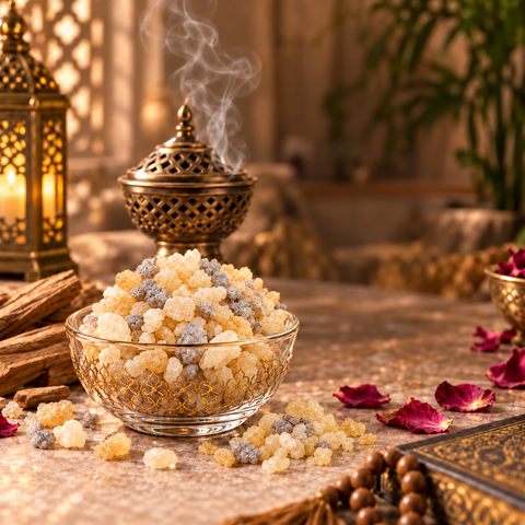 Loban Incense – Spiritual Resin Blend with Sandalwood & Agar | Premium UAE Long-Lasting Fragrance