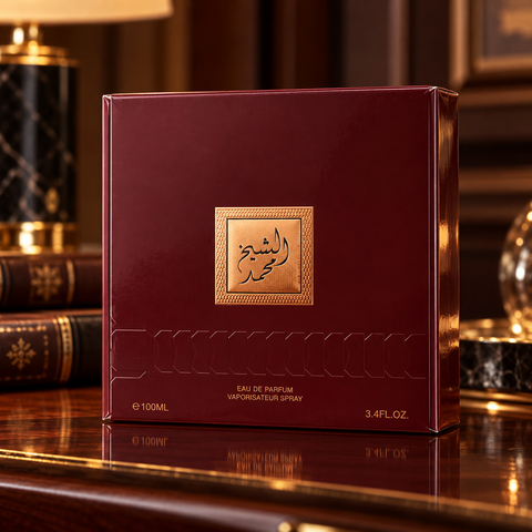 Sheikh Muhammad Unisex Arabian Perfume – Oud, Saffron, Amber & Leather