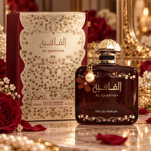 Al Qaafiyah | القافية Women’s Arabian Perfume – Rose, Vanilla, Caramel & Amber