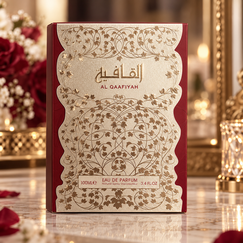 Al Qaafiyah | القافية Women’s Arabian Perfume – Rose, Vanilla, Caramel & Amber