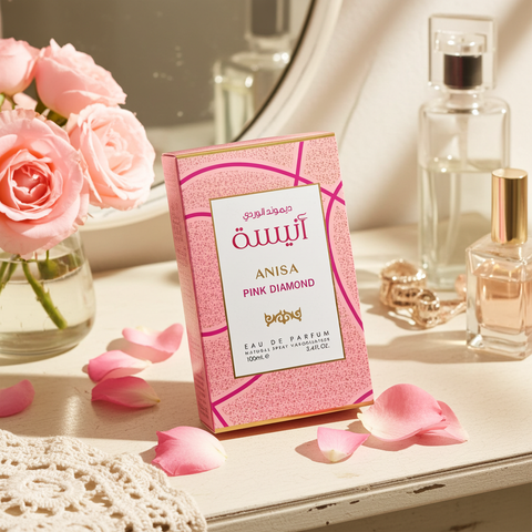 Anisa Pink Diamond Perfume – Fruity Floral & Sweet Musky Fragrance