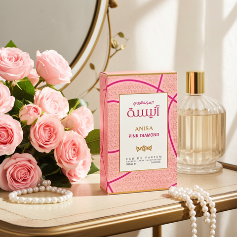 Anisa Pink Diamond Perfume – Fruity Floral & Sweet Musky Fragrance