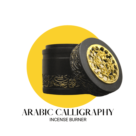ARABIAN Incense Burner - Black Gold - HSA Perfumes