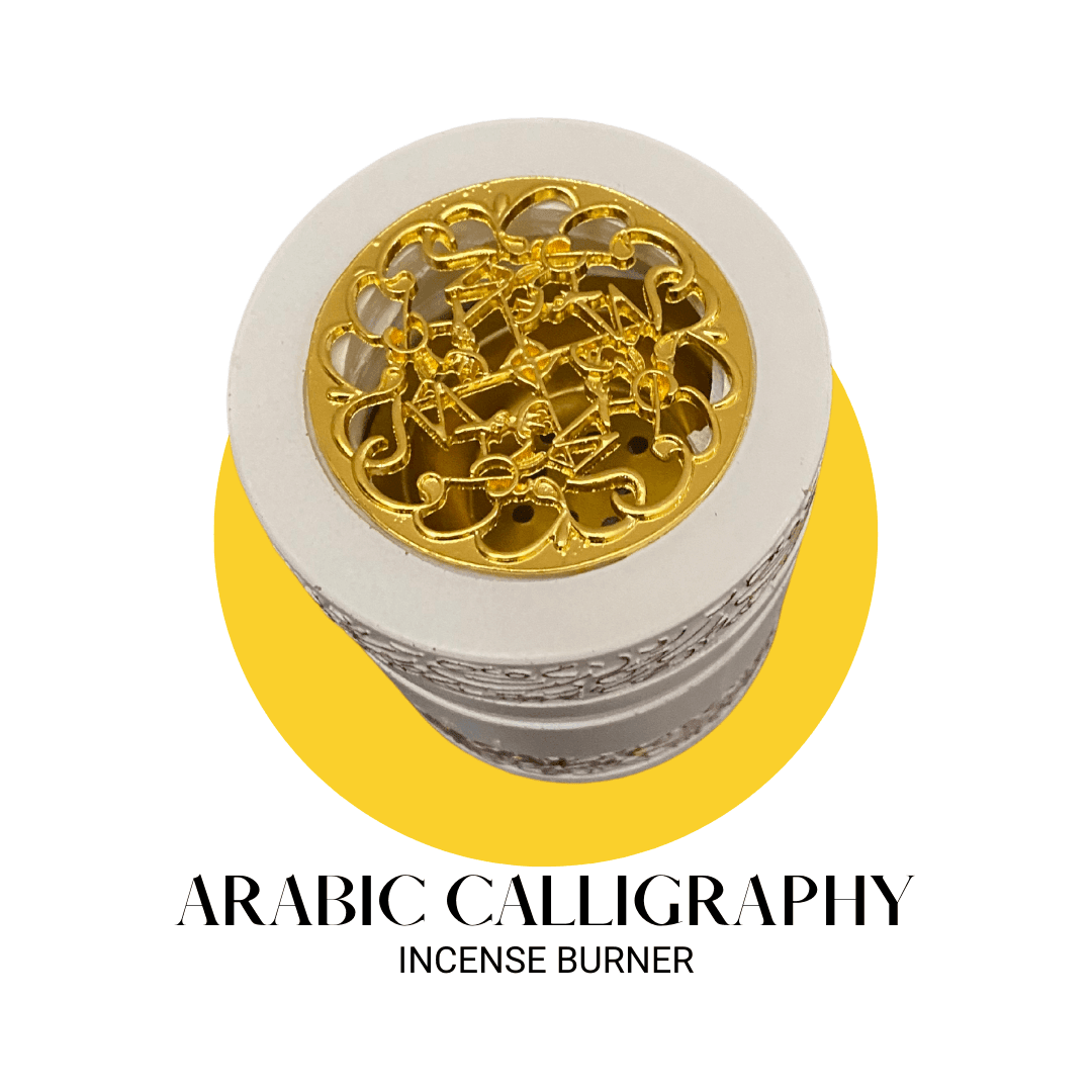 ARABIAN Incense Burner - White Gold - HSA Perfumes