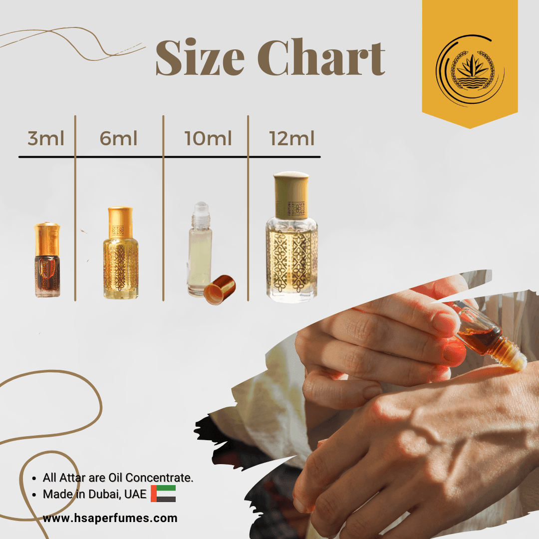 Attar Badar Premium Essential Oriental Parfum Oil - HSA Perfumes