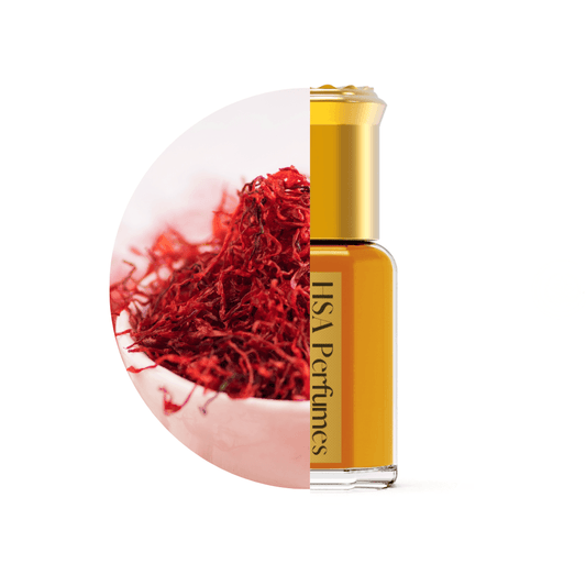 Attar Saffron Premium Essential Parfum Oil Zafran - HSA Perfumes