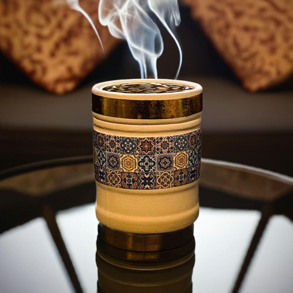 Moroccan Ceramic Incense Burner