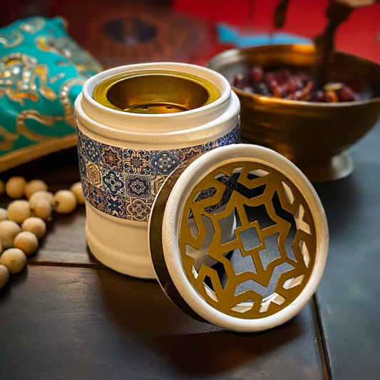 Moroccan Ceramic Incense Burner