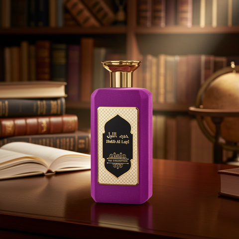 Hubb Al Layl – Luxurious Oud & Lavender Arabian Perfume with Saffron and Cedarwood