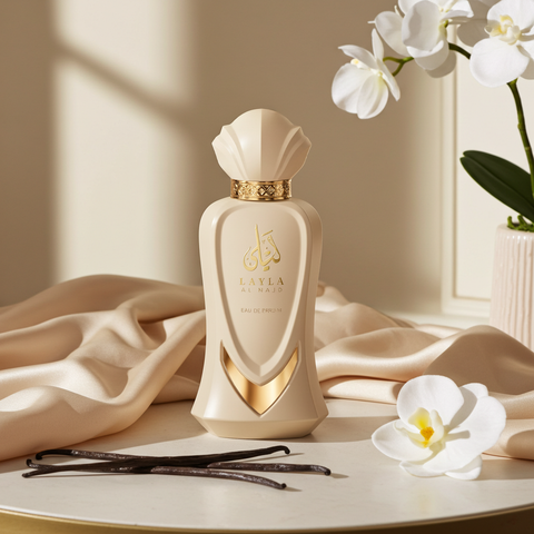 Layla Al Majd | Luxurious Gourmand Perfume with Caramel, Honey, Vanilla & White Musk