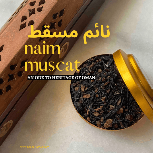 Naim Muscat | Arabian Incense Mamool - HSA Perfumes