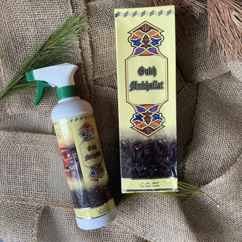 Oudh Mukhallat | Home Air Freshener 500ml - HSA Perfumes