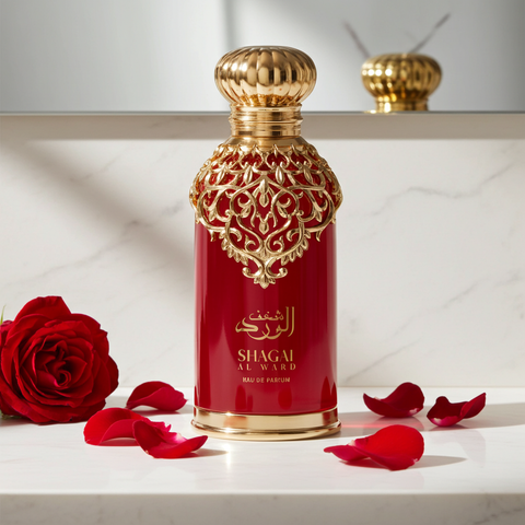 Shaghaf Al Ward | Luxurious Rose Floral Fragrance with Amber, Patchouli & Warm Spices
