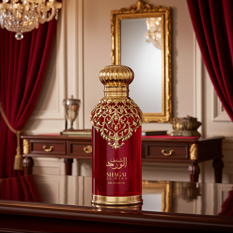 Shaghaf Al Ward | Luxurious Rose Floral Fragrance with Amber, Patchouli & Warm Spices