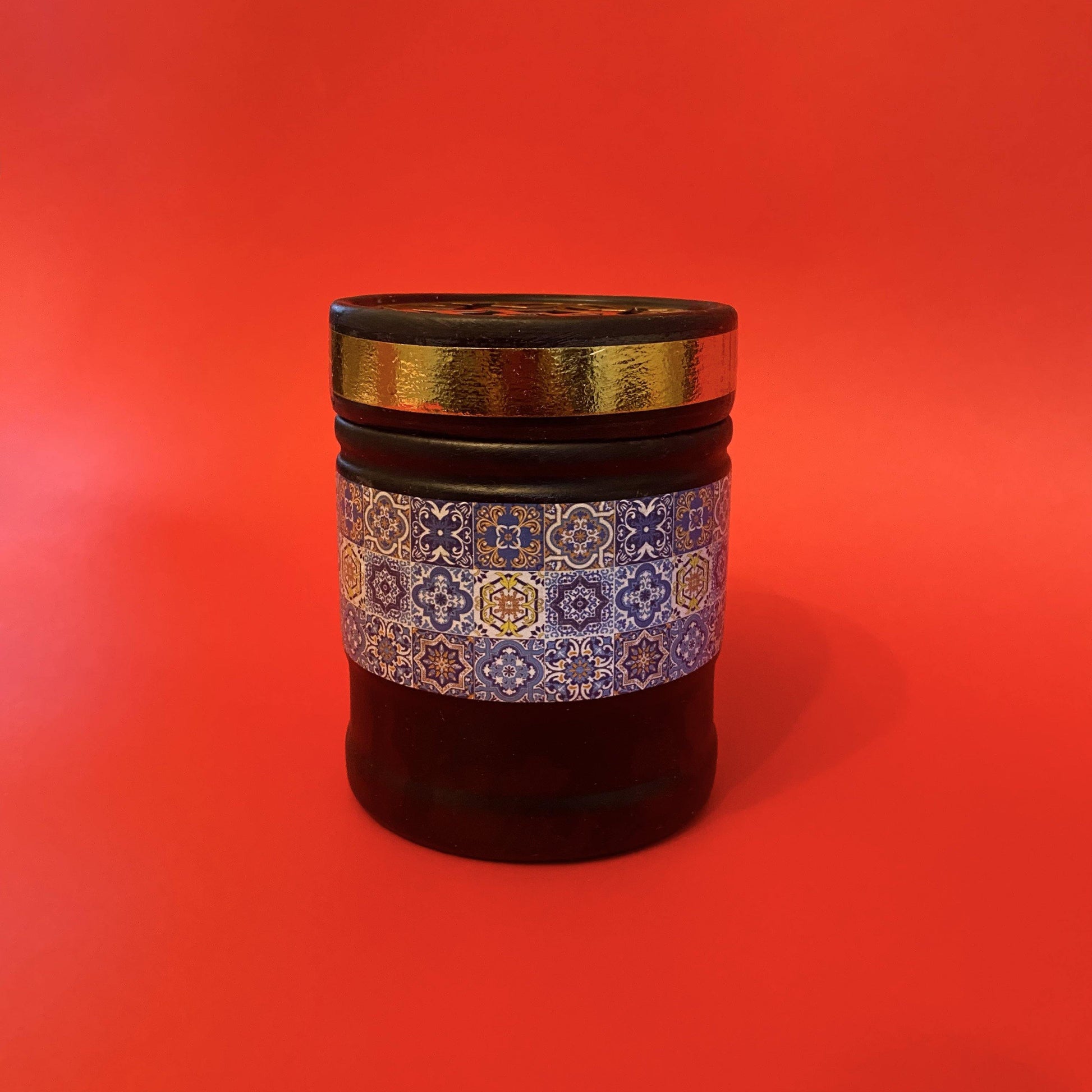 Black Moroccan Ceramic Incense Burner - HSA Perfumes